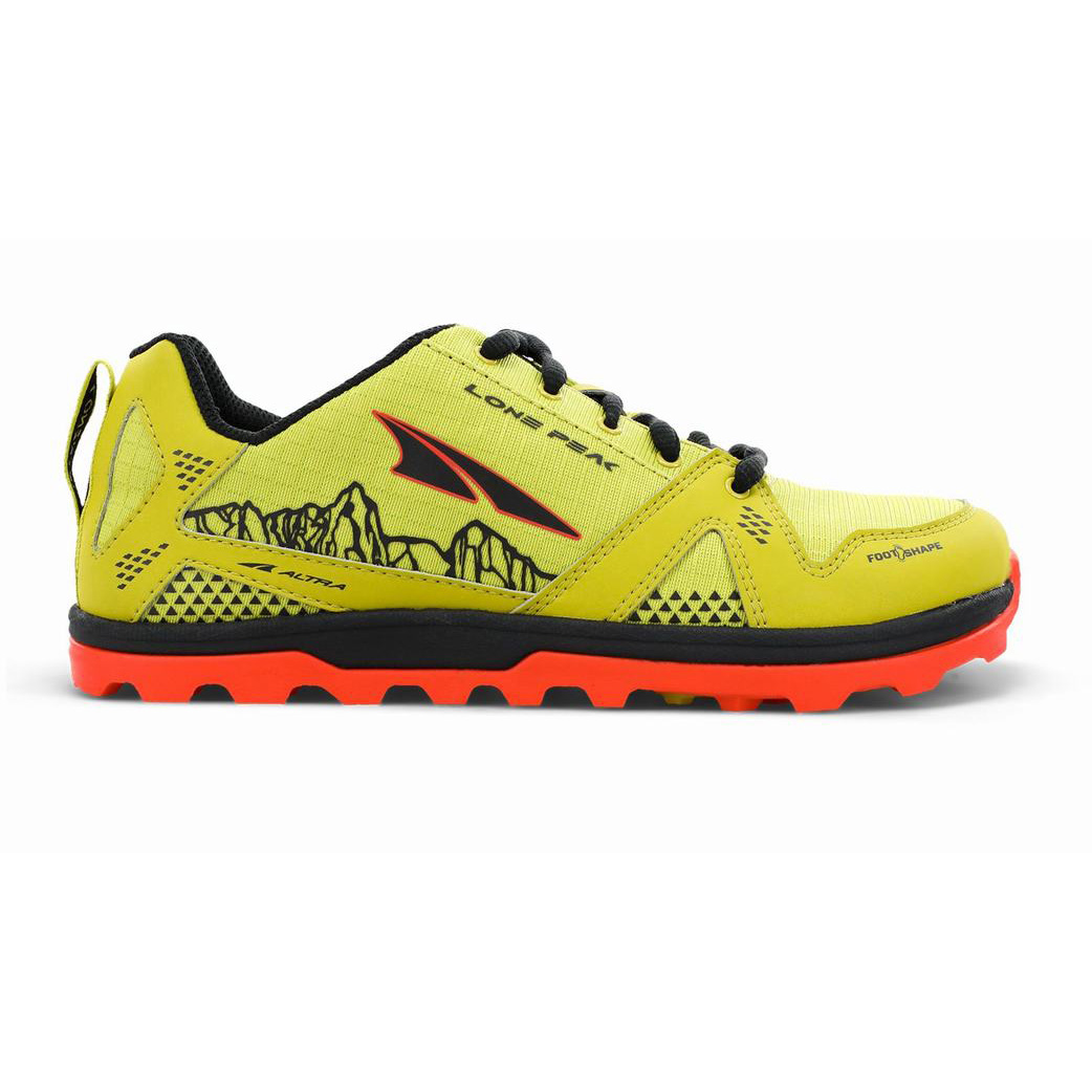 Altra Barn Youth Lone Peak Trailskor LjusGröna 798546JKA